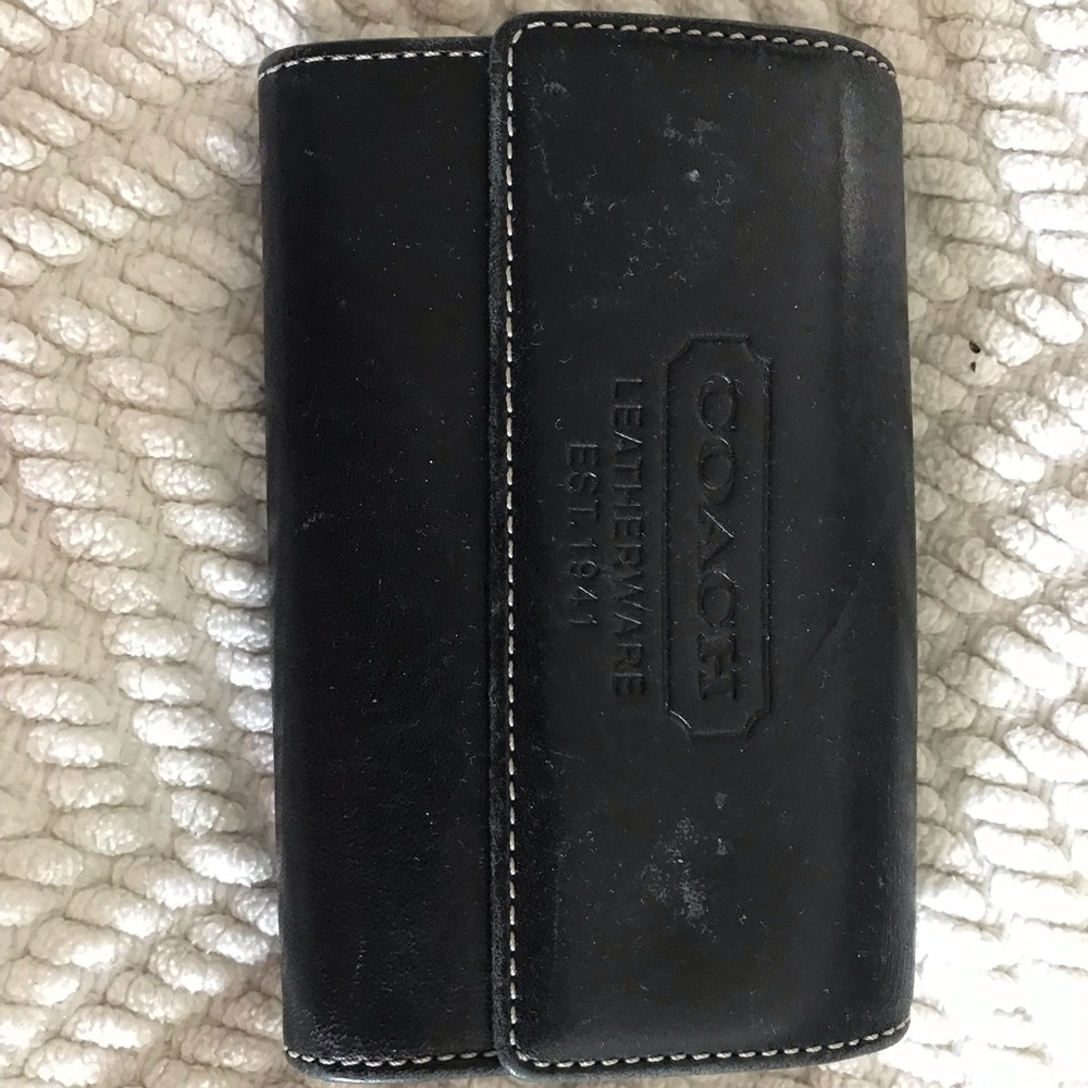 Coach small wallet black